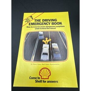 Vintage Shell Answer Book # 7 The Driving Emergency Book By Nancy Curry